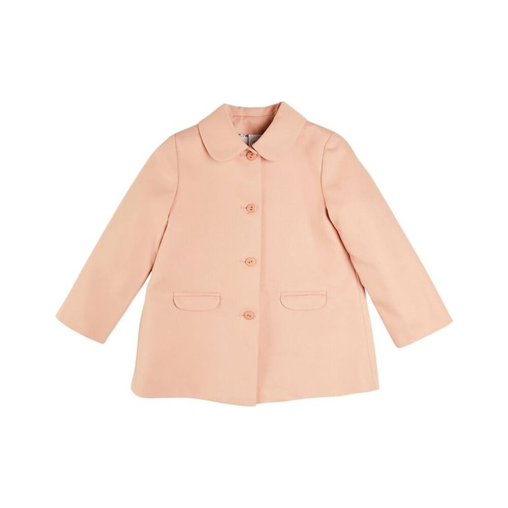 Pepa London Girls  Peter Pan Collar Swing Coat